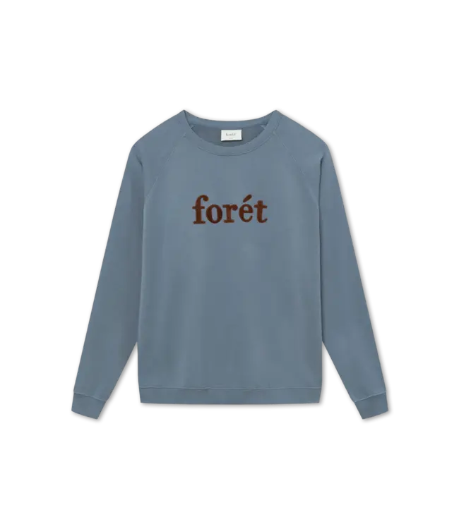 FORET Forét Spruce sweatshirt F009 Vintage Blue