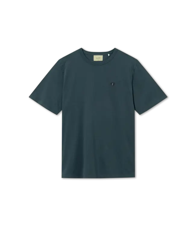 FORET Forét F4051 Patch T-Shirt Navy