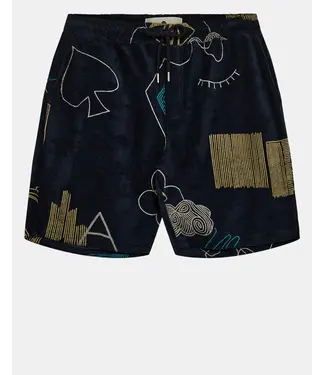 ANERKJENDT Anerkjendt AKLT Jan Frotte AOP Shorts 901599 Sky Captain ANERKJENDT Anerkjendt AKLT Jan Frotte AOP Shorts 901599 Sky Captain