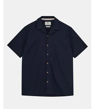 ANERKJENDT Anerkjendt Akleo S/S Cot/Linen Shirt 901526 Sky Captain