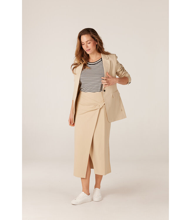 JANSEN AMSTERDAM Jansen Amsterdam skirt Janna hv674 Sand