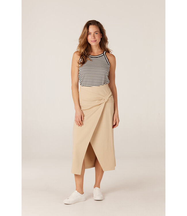 JANSEN AMSTERDAM Jansen Amsterdam skirt Janna hv674 Sand