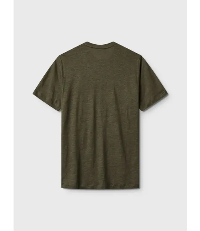 GABBA Gabba Duke Linen SS Tee 2220220004 Forest Night