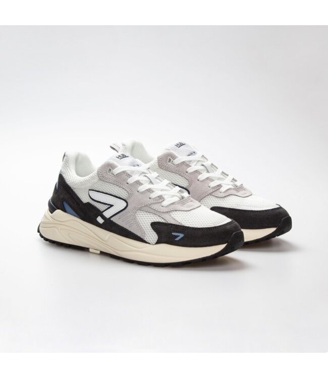 HUB Hub Footwear grid S48 white navy M6702S48