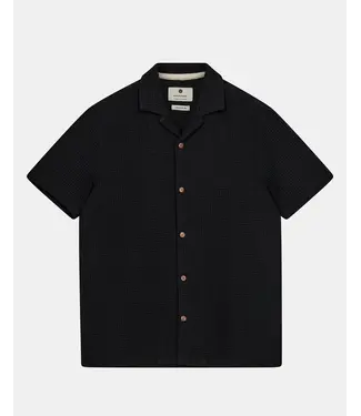 ANERKJENDT Anerkjendt akleon waffle shirt 901457 black