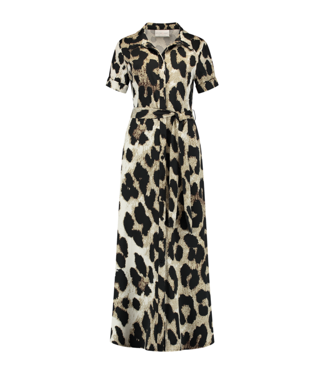 HELENA HART Helena Hart 7595LEOP Jurk Yvette Print Leopard