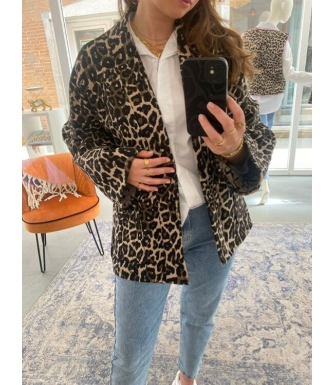 Jacket Leopard Print