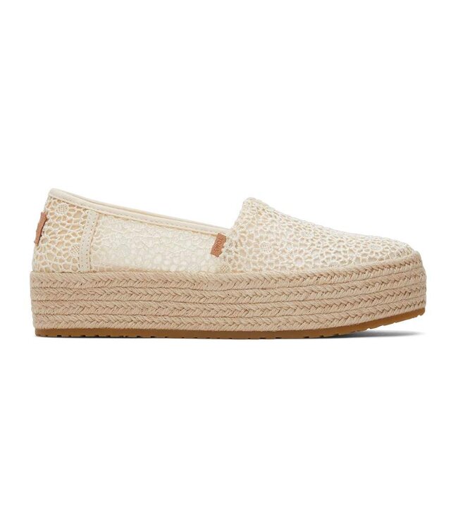 TOMS Toms Valencia 10020691 Natural Moroccan Crochet 3194