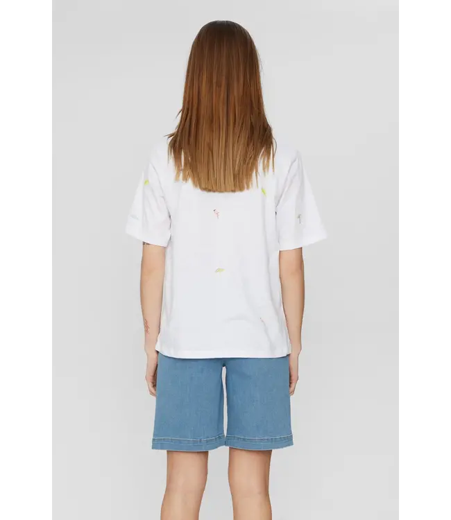 Nümph Numph Nuarias T-Shirt 704347 Bright White