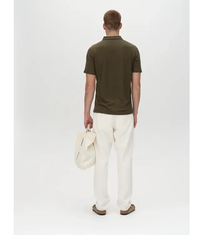 GABBA GABBA Duke Linen Polo 10806 Forest Night