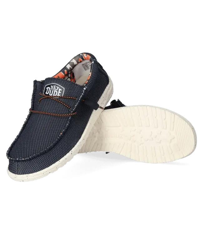 HEY DUDE Hey Dude Wally Sox Stitch 40161-4NY Blue Multi