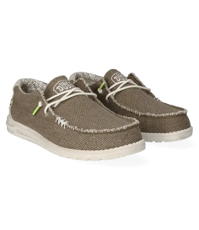 HEY DUDE Hey Dude 40003-2BS Wally Braided Fossil