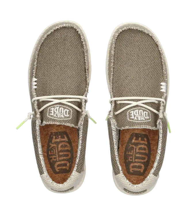 HEY DUDE Hey Dude 40003-2BS Wally Braided Fossil