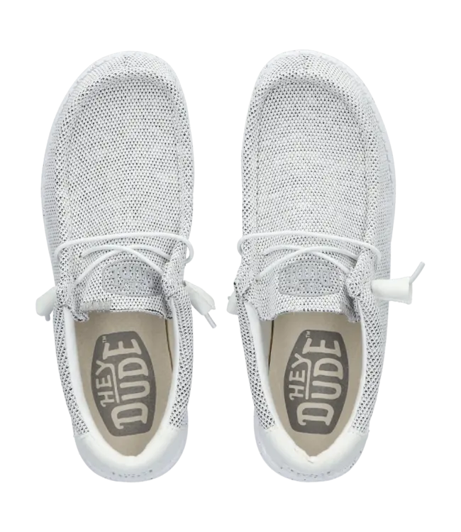 HEY DUDE Hey Dude 40019-1KA Wally Sox Stone White