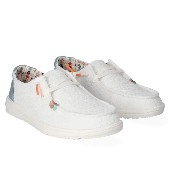 HEY DUDE Hey Dude 40054-1KF wendy boho white crochet