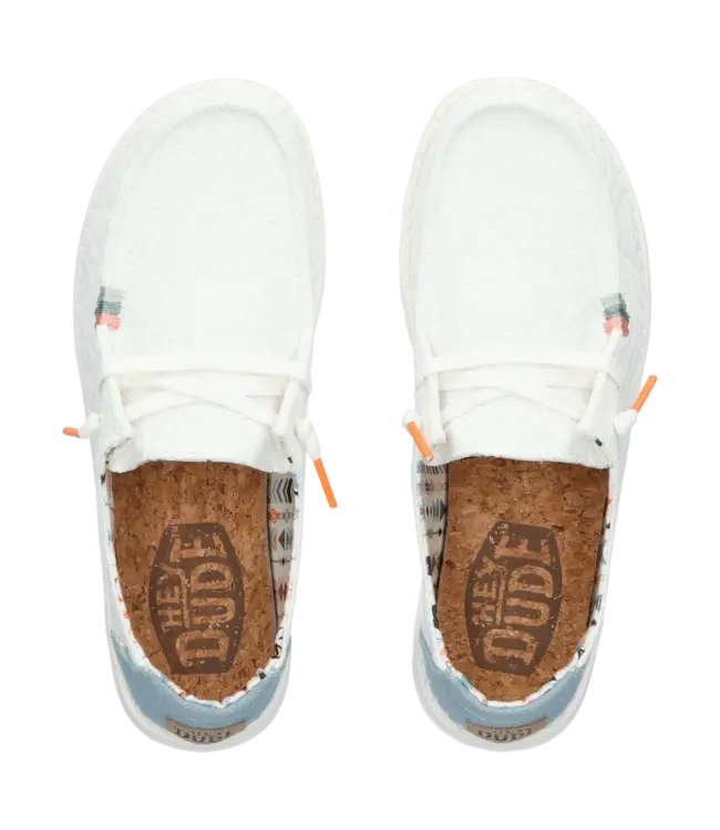 HEY DUDE Hey Dude 40054-1KF wendy boho white crochet