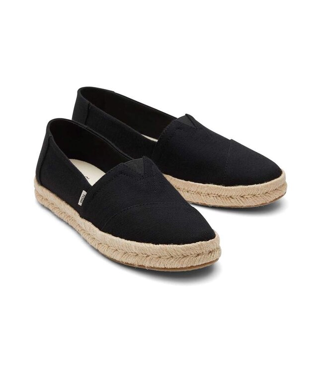 TOMS Toms 10020687 Alpargata Slubby Black 3188