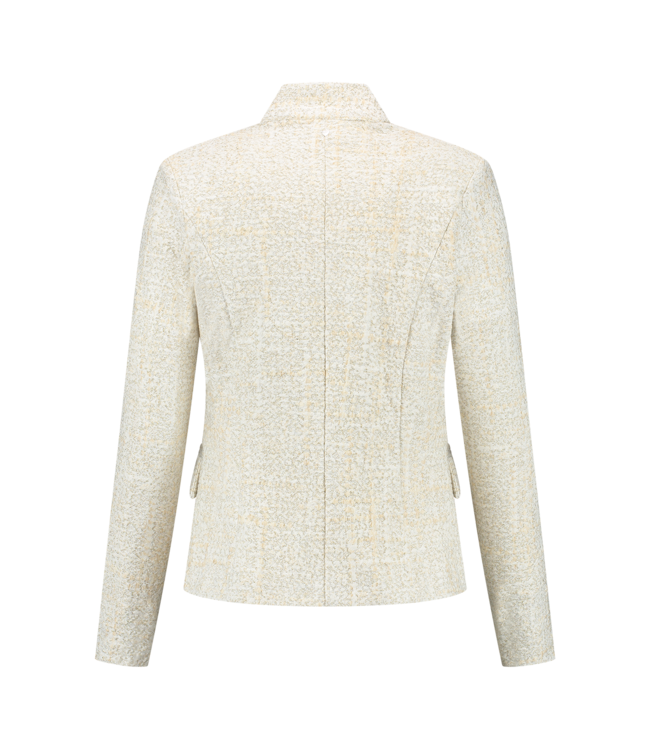 HELENA HART Helena Hart Blazer Gigi Lux Kort 7537 Naturel
