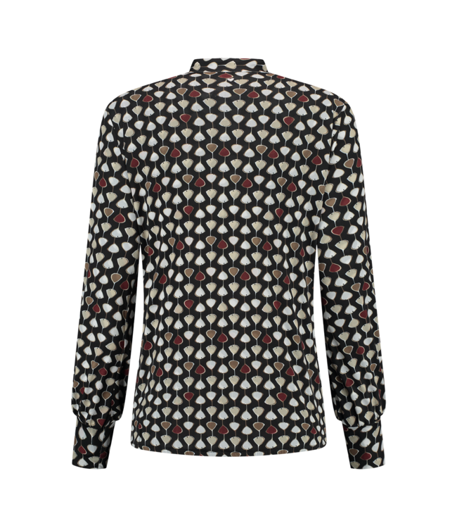 HELENA HART Helena Hart 7470Milo Top Just Print Milo Wine