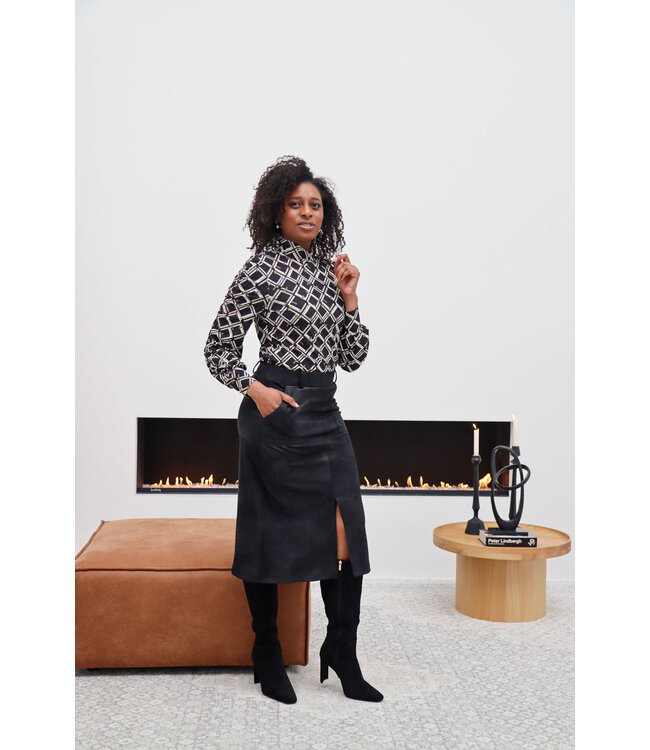 HELENA HART Helena Hart Rok River Biker 7584 Black