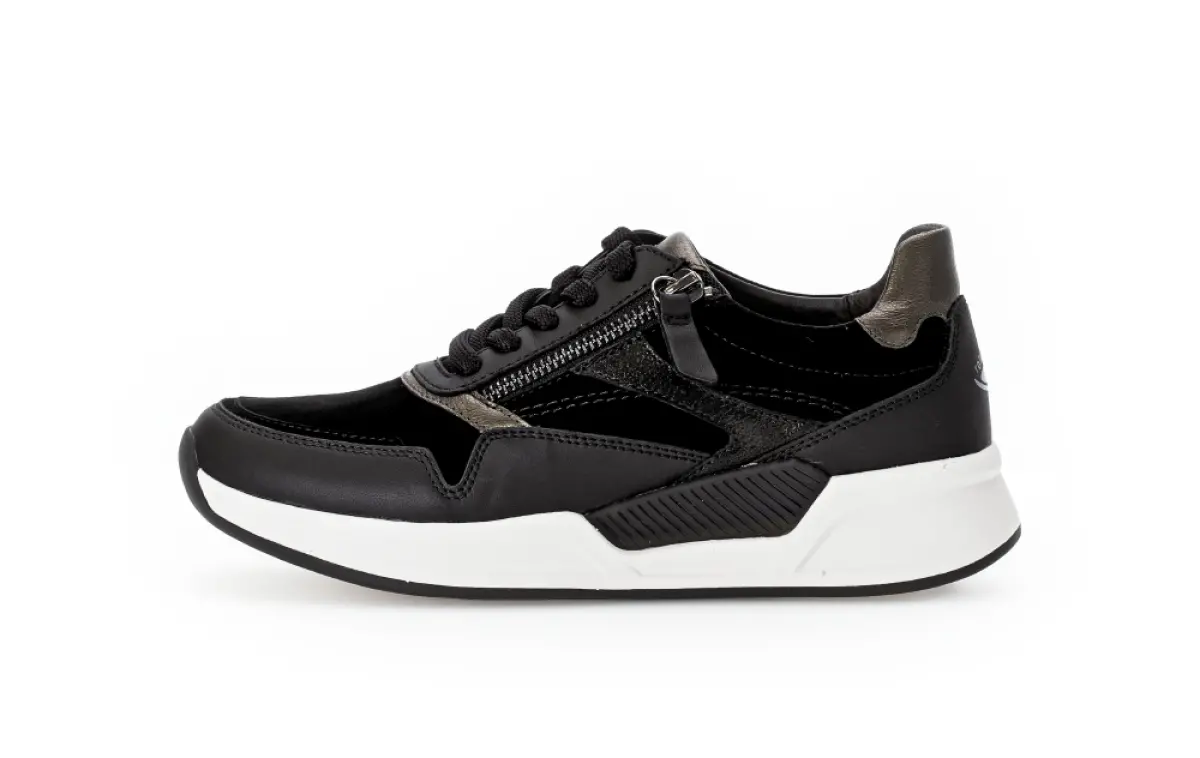 Gabor Comfort Gabor Omoda Sneakers Gabor Sneakers Zwart Omoda