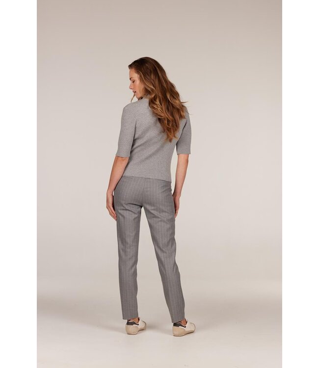 JANSEN AMSTERDAM Jansen Amsterdam FN154Top Bodil W24 000460 Grey Melange