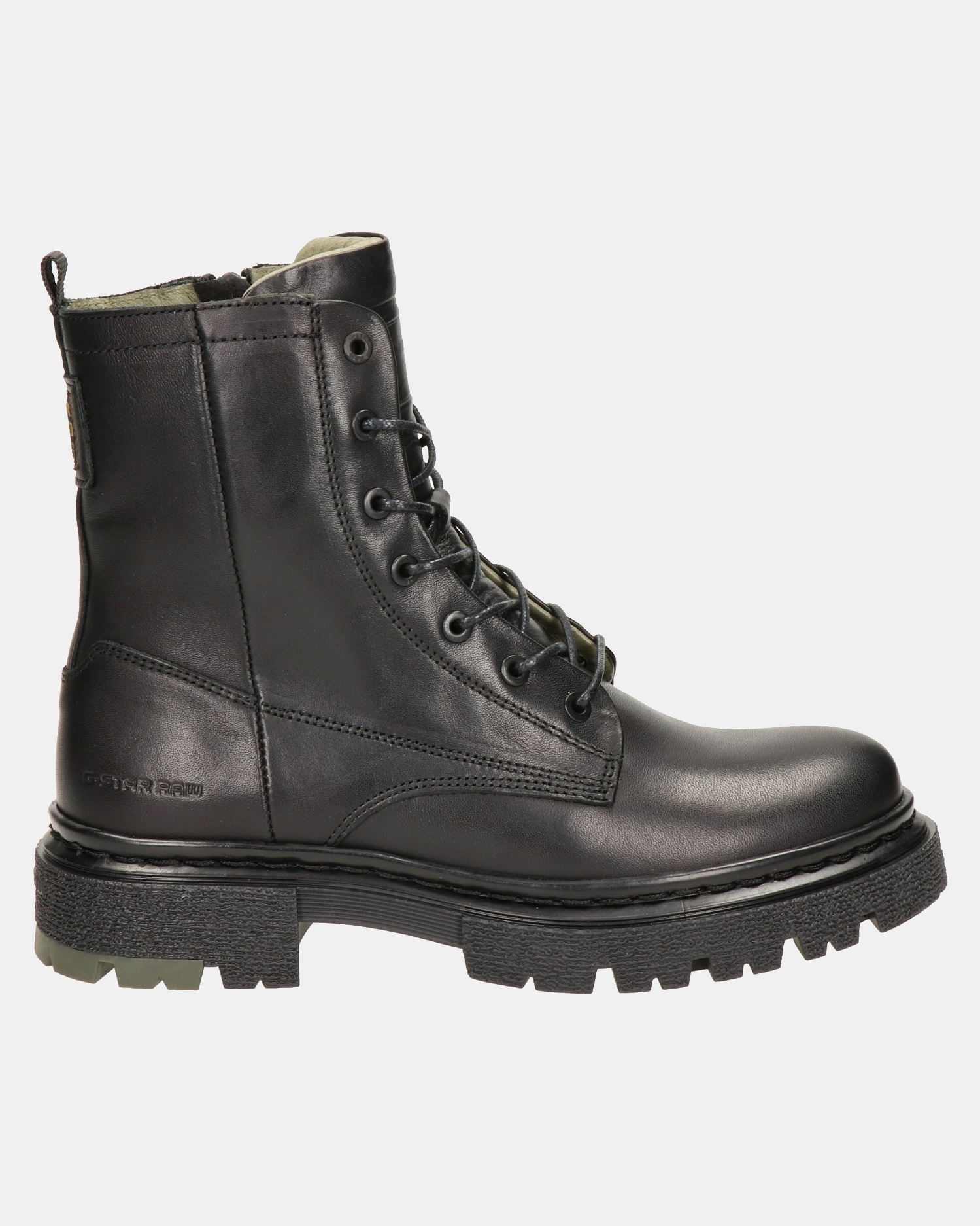 G Star D26643 01 Kafey Biker Black De Ridder schoenen