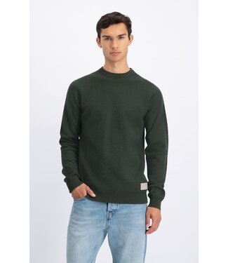 LAW OF THE SEA LAW OF THE SEA Syrinx Boiled Merino Crewneck 2445014 Thyme