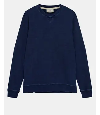 ANERKJENDT Anerkjendt Akruben Indigo Waffle Sweat 901761 Sky Captain