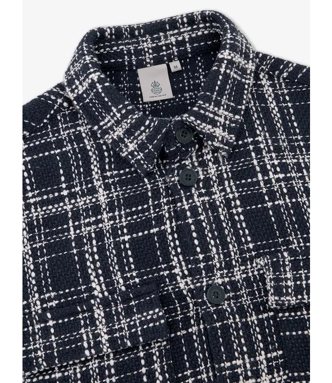 LAW OF THE SEA LAW OF THE SEA Hybris Checked Shirt 2433029 Sky Captain