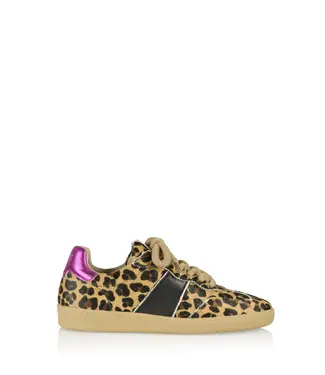 DWARS Dwars B11456-13 Poona leopard combi Black/Fuchsia
