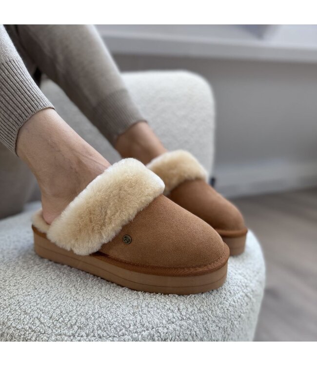 Warmbat Warmbat Flurry Plateau FLS3710 25 Cognac