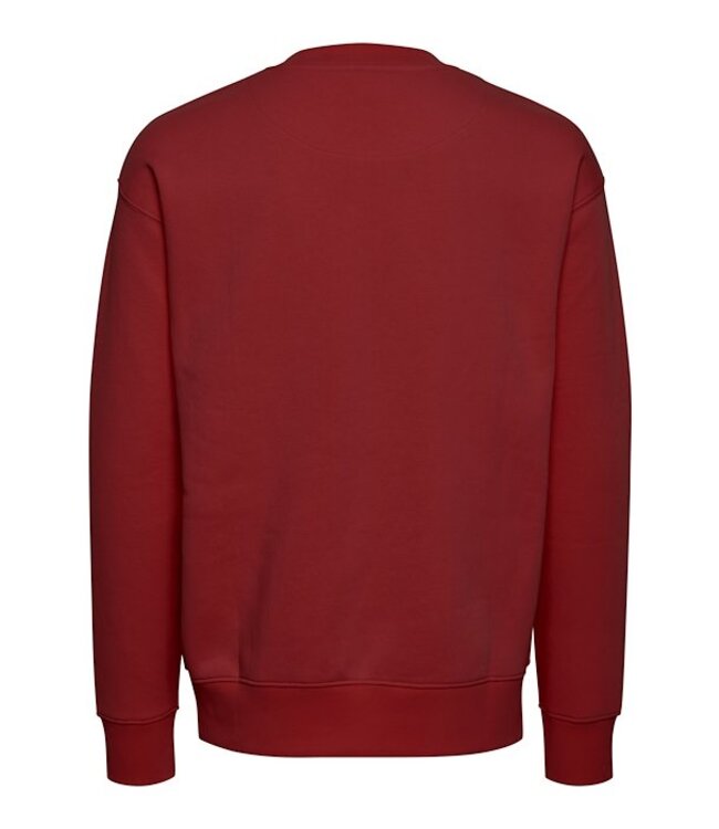 !SOLID Solid SDlenz crew SW 21107419 SCarlet sage