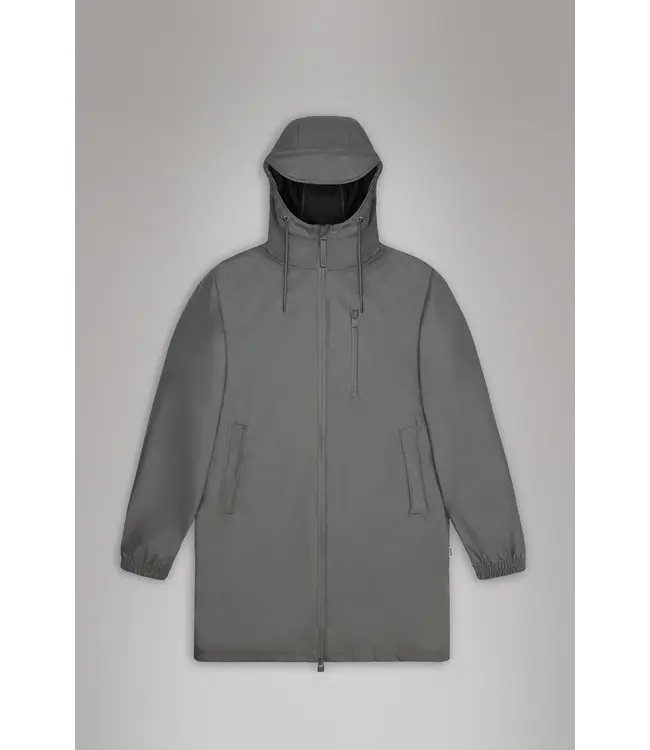 RAINS Rains 12080 Long Storm Breaker W3 Grey