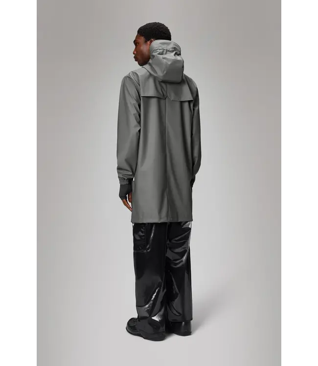 RAINS Rains 12080 Long Storm Breaker W3 Grey
