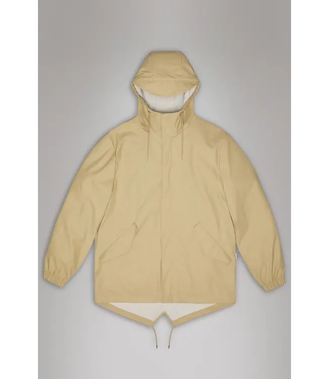 RAINS Rains 18010 Fishtail Jacket W3 Sand
