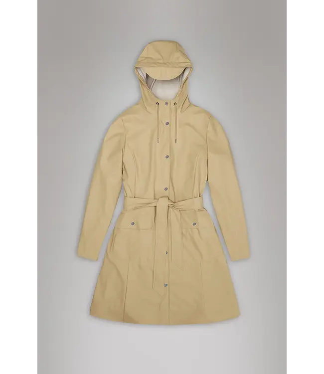 RAINS Rains 18130 Curve W Jacket W3 Sand