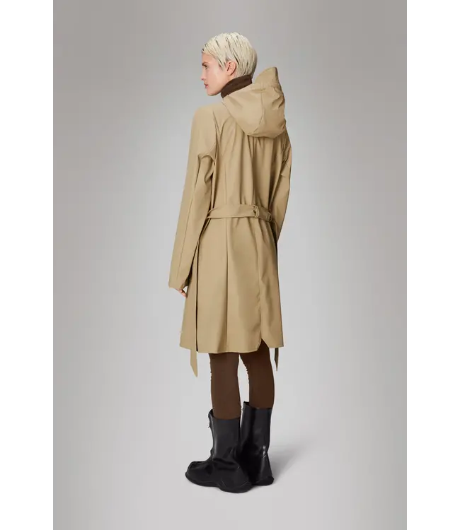 RAINS Rains 18130 Curve W Jacket W3 Sand