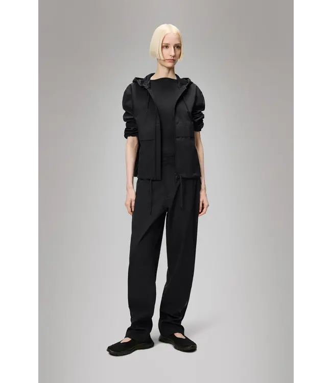 RAINS Rains 12450 Suva Hardshell Short String W Jacket Black