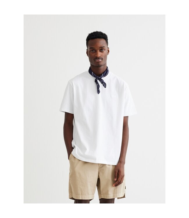 WOODBIRD Woodbird WBBaine Base Tee 2100-430 White