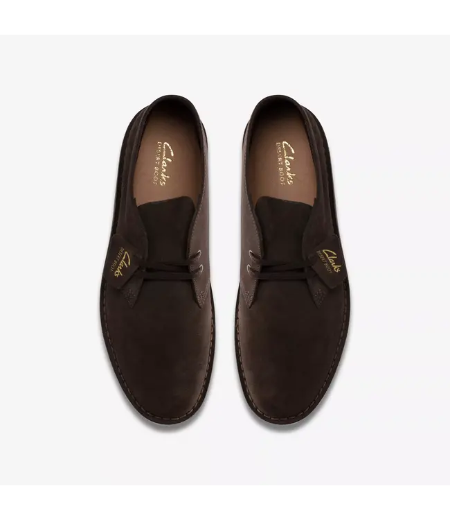CLARKS Clarks Dessert Boot Evo Dark brown suede