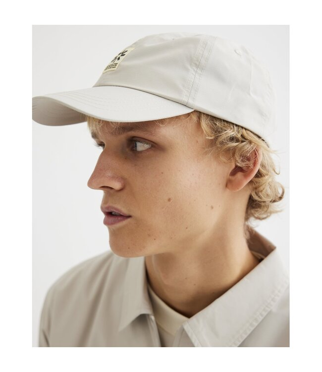 WOODBIRD Woodbird WBCore Patch Cap 2416-000 Light Grey