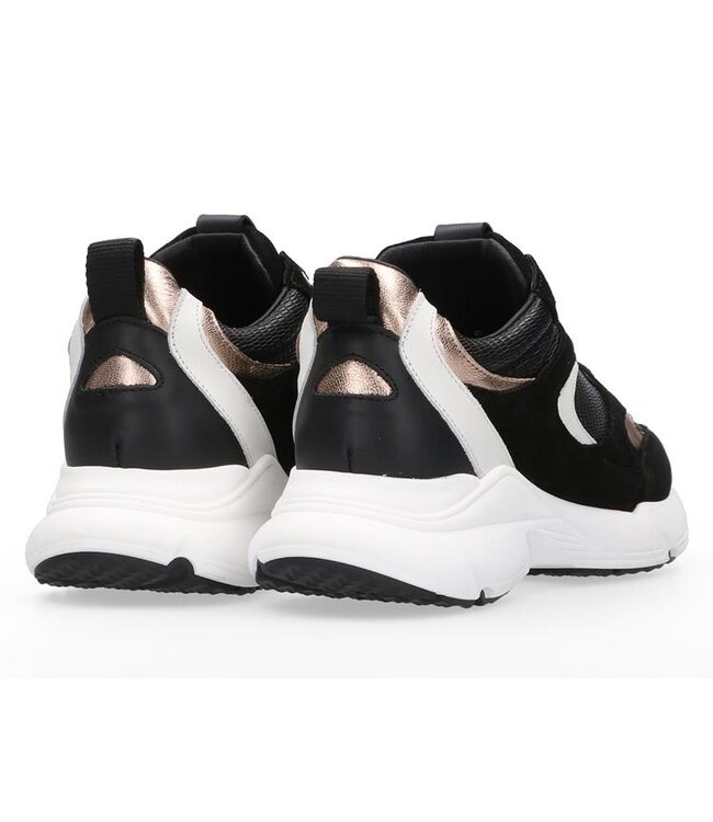 MARUTI Maruti Rhode Suede 66.1819.01 Black Gold White 3217