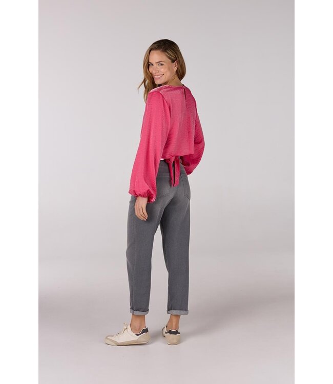 JANSEN AMSTERDAM Jansen Amsterdam Sam Blouse SQ 168 Berry