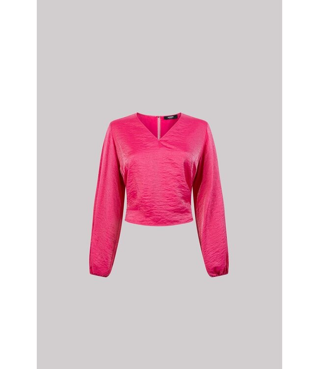 JANSEN AMSTERDAM Jansen Amsterdam Sam Blouse SQ 168 Berry