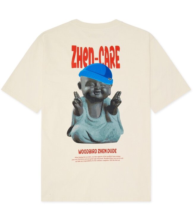 WOODBIRD Woodbird WBBaine Dude Tee 2516-414 Off white