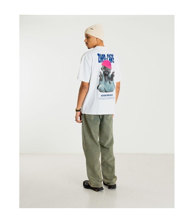 WOODBIRD Woodbird WBBaine Dude Tee 2516-414 White