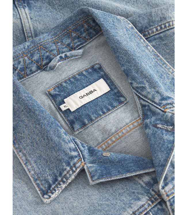 GABBA Gabba Luca Jacket 11401 L.t. Denim Blue