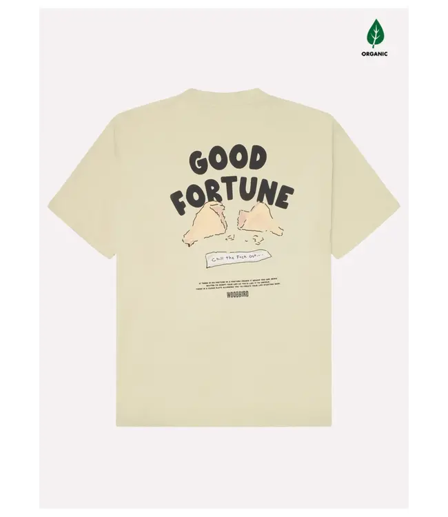 WOODBIRD Woodbird WBBaine Fortune Tee 2516-416 Dusty Lime