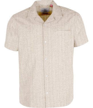 KRONSTADT Kronstadt KS20003 KSAtlanta ss loose shirt Feather grey